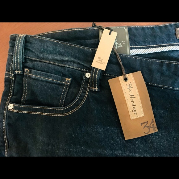 Men’s extra plus size jeans Midrise Straight leg Navy Blue US Size 52 length 34 - Picture 5 of 10